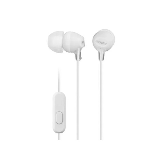 Sony MDR-EX15AP, in-ear slušalice, 9mm, bijele