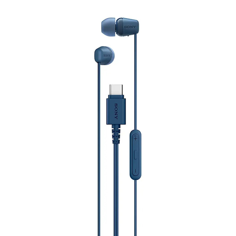 Sony IER-EX15C, USB-C slušalice, Plave