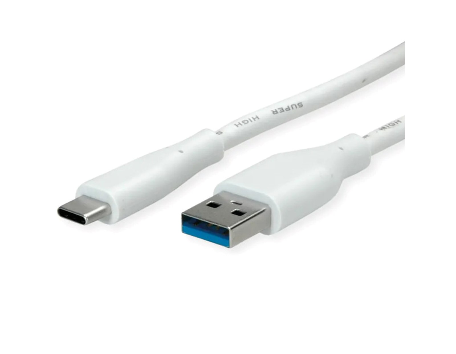Kabel USB A-C, M/M, USB3.0 5m, bijeli, Roline VALUE
