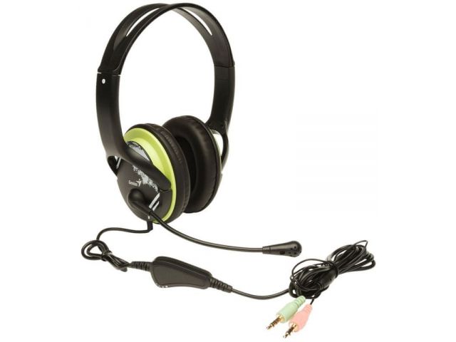 Genius HS-400A, slušalice s mikrofonom, 3.5mm