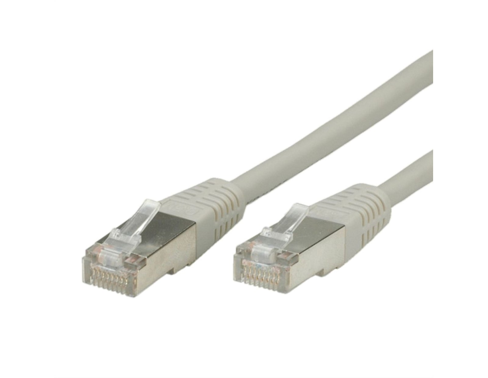 S/FTP (PiMF) mrežni kabel oklopljeni Cat.6, 0.5m, sivi, Roline Value (Kopiraj)