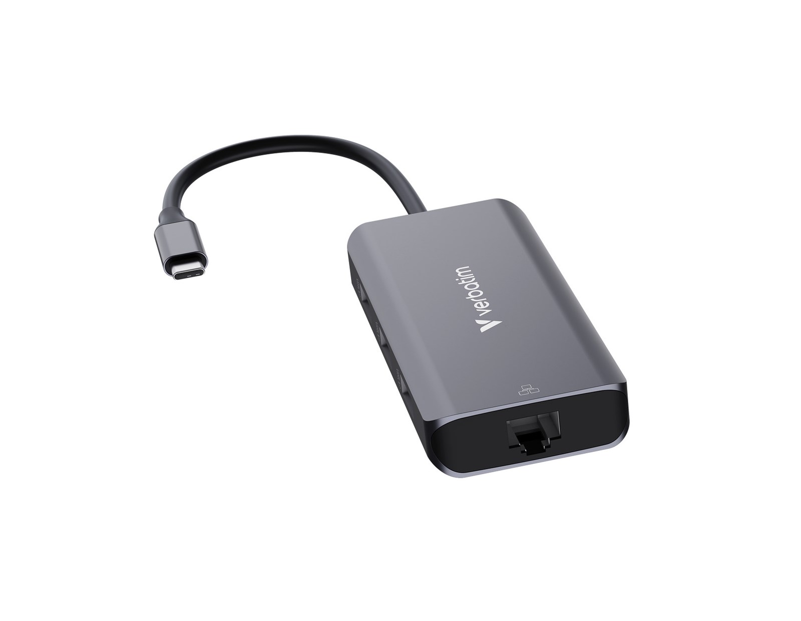 Verbatim USB-C Essentials Multiport Hub 6 priključaka: RJ45, HDMI, USB-C PD, 3 x USB-A 3.2 Gen 1