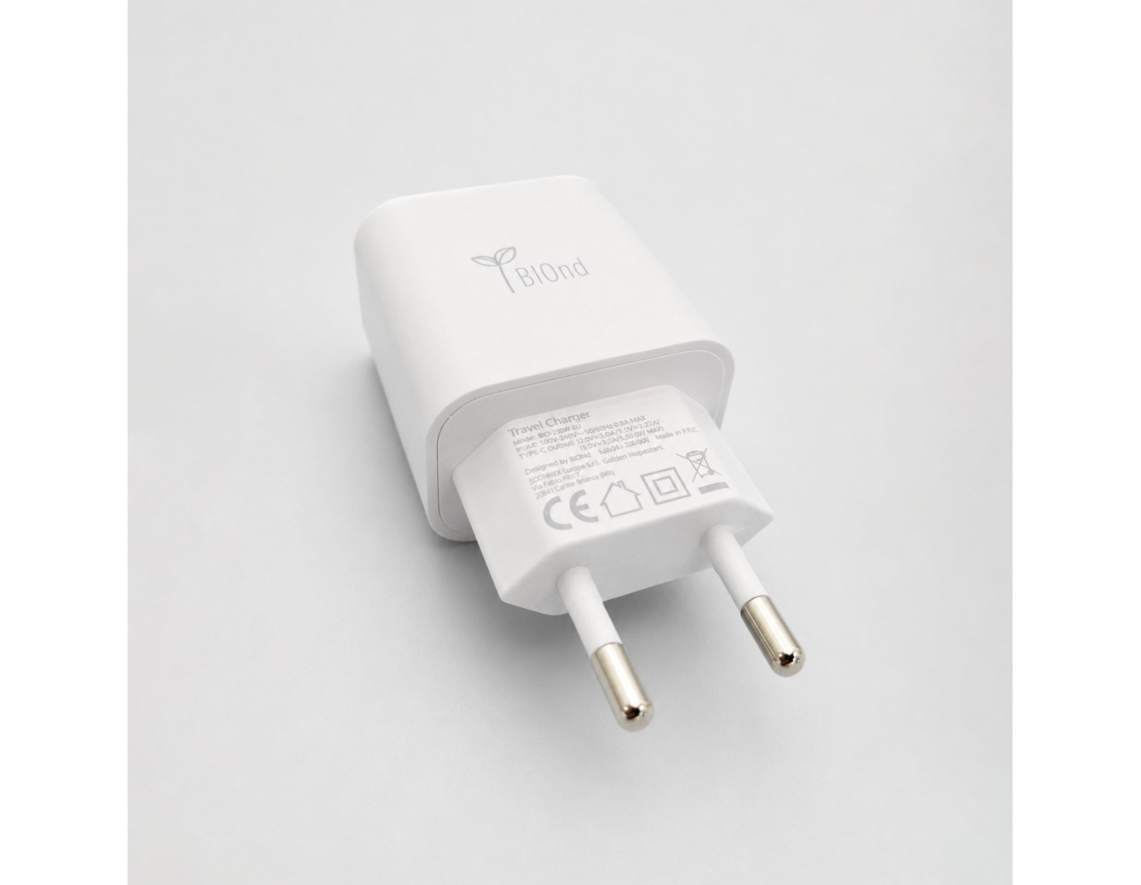 BIOnd USB-C zidni punjač, 20W, bulk - Slika 3