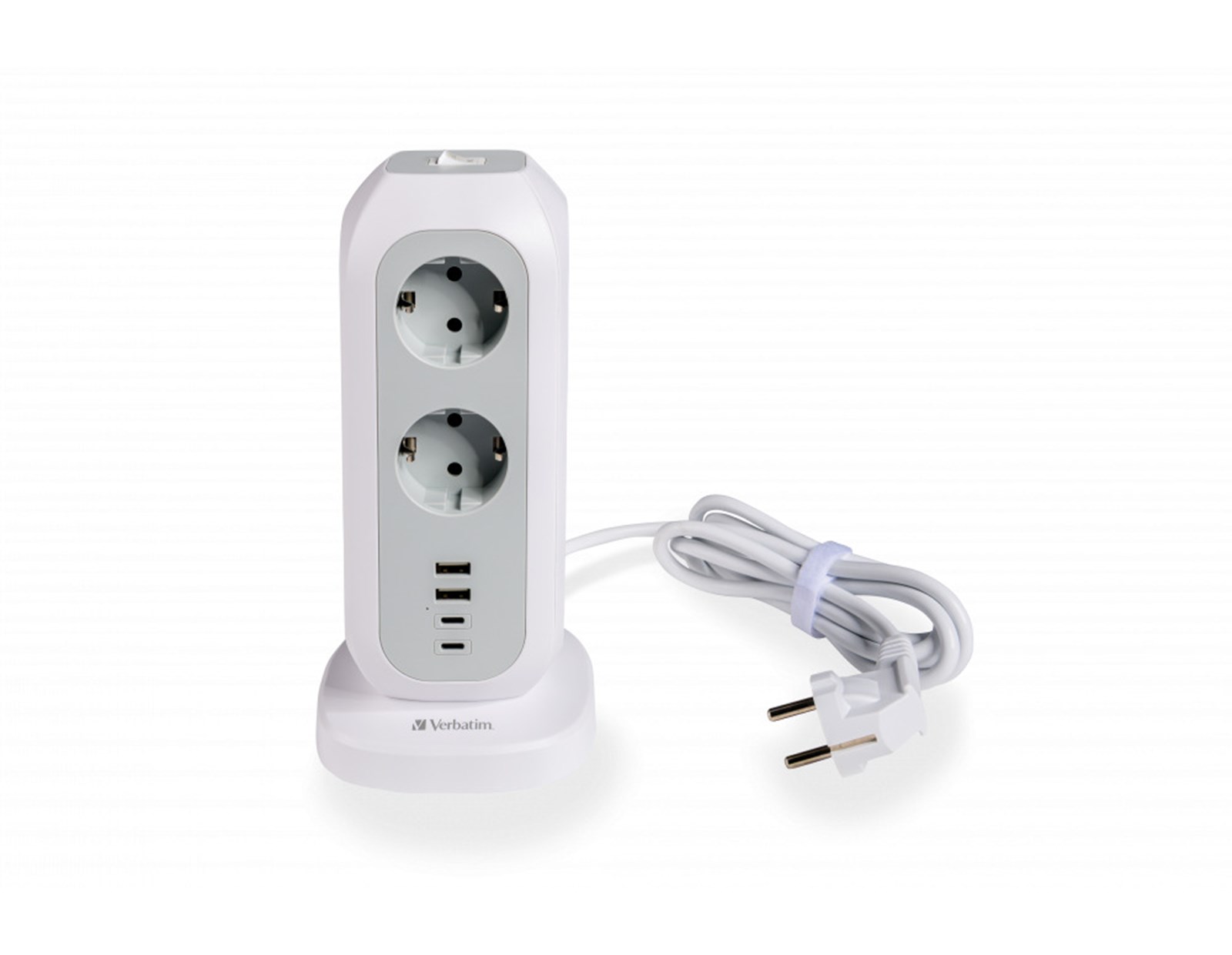 Verbatim EU Power Tower EUPT-01 11xAC / 2xUSB / 2xType-C