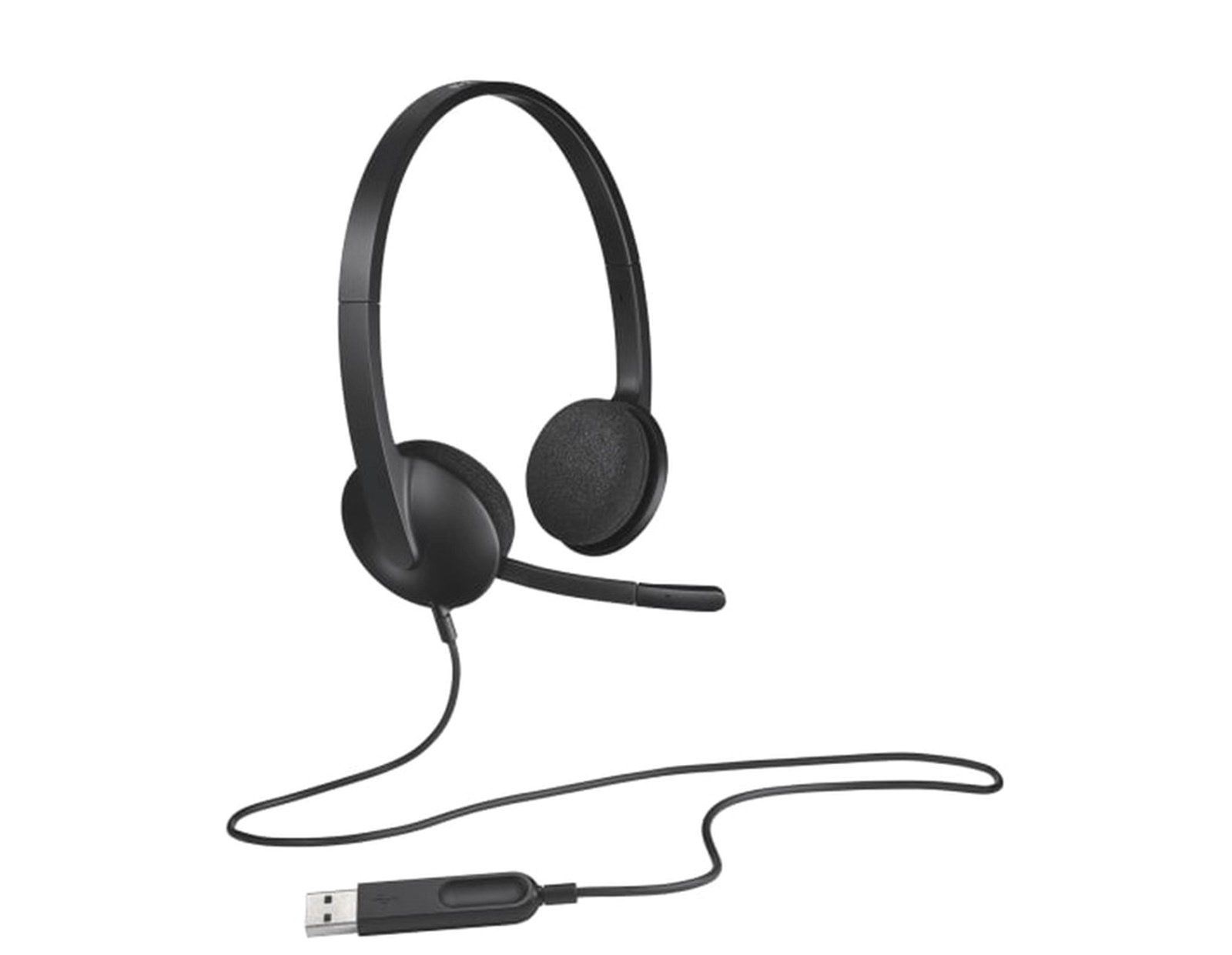 Logitech H340 stereo slušalice sa mikrofonom, USB (981-000475) - Slika 2