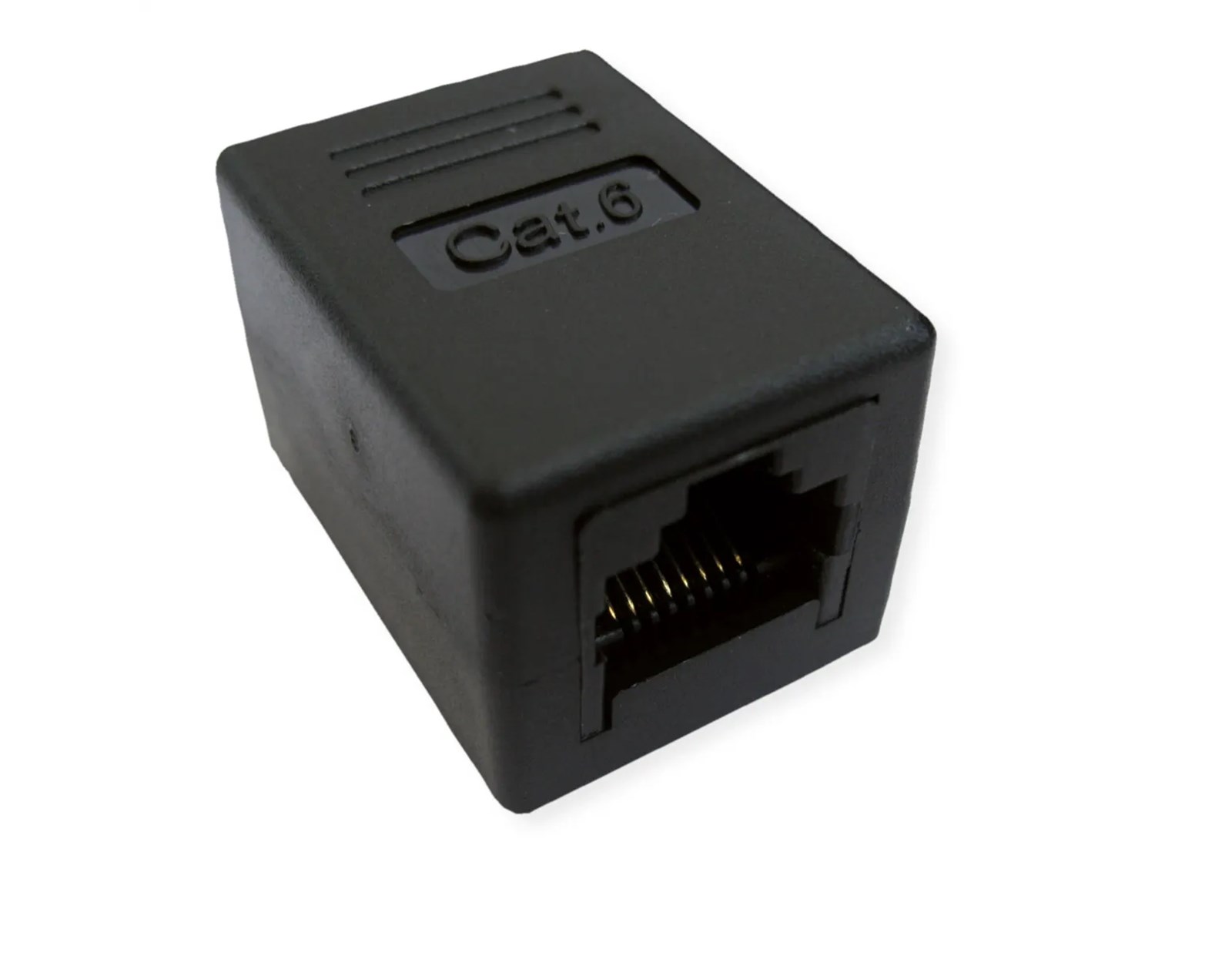 UTP RJ45 modularna spojnica Cat.6/Class E, plastična, crna