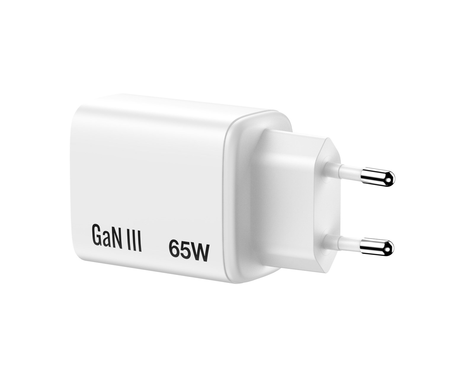 Verbatim GaN Essentials zidni punjač 65W, 2× USB-C i 1× USB-A, bijeli - Slika 3