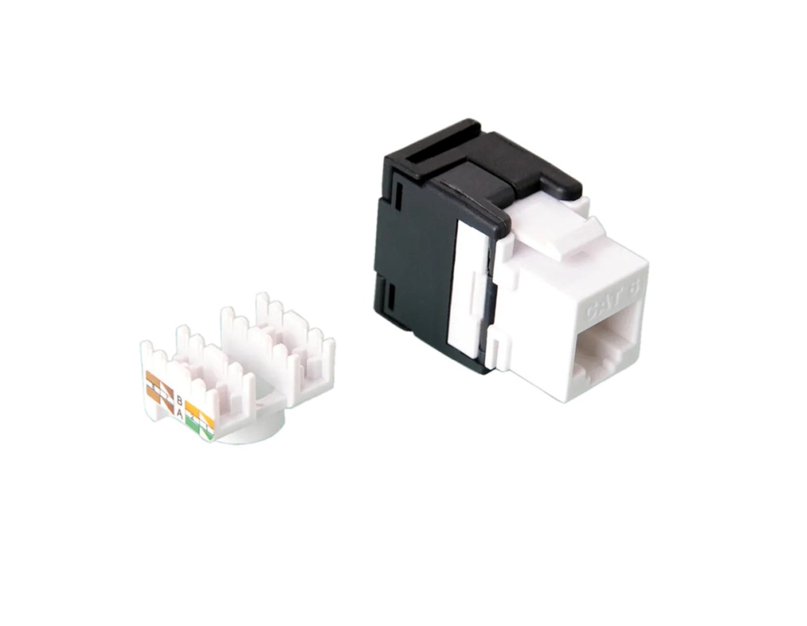 Roline VALUE RJ45 Keystone konektor Cat.6/Class E, UTP (tool-free), bijeli - Slika 5
