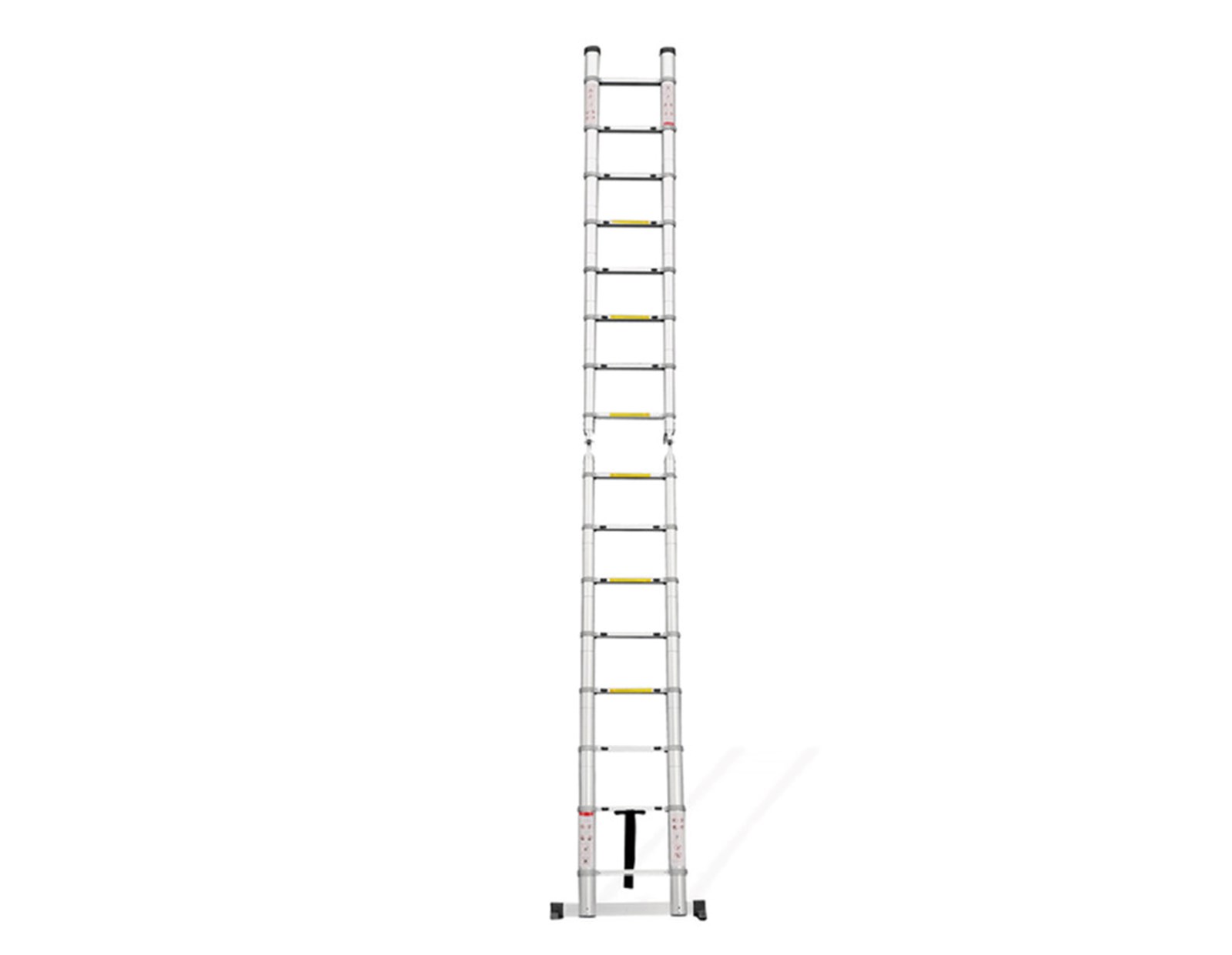 ProScope teleskopske ljestve (Preklopne) #DLT708F (2x8 stepenica / 237-500 cm) + stabilizator - PRO - Slika 4